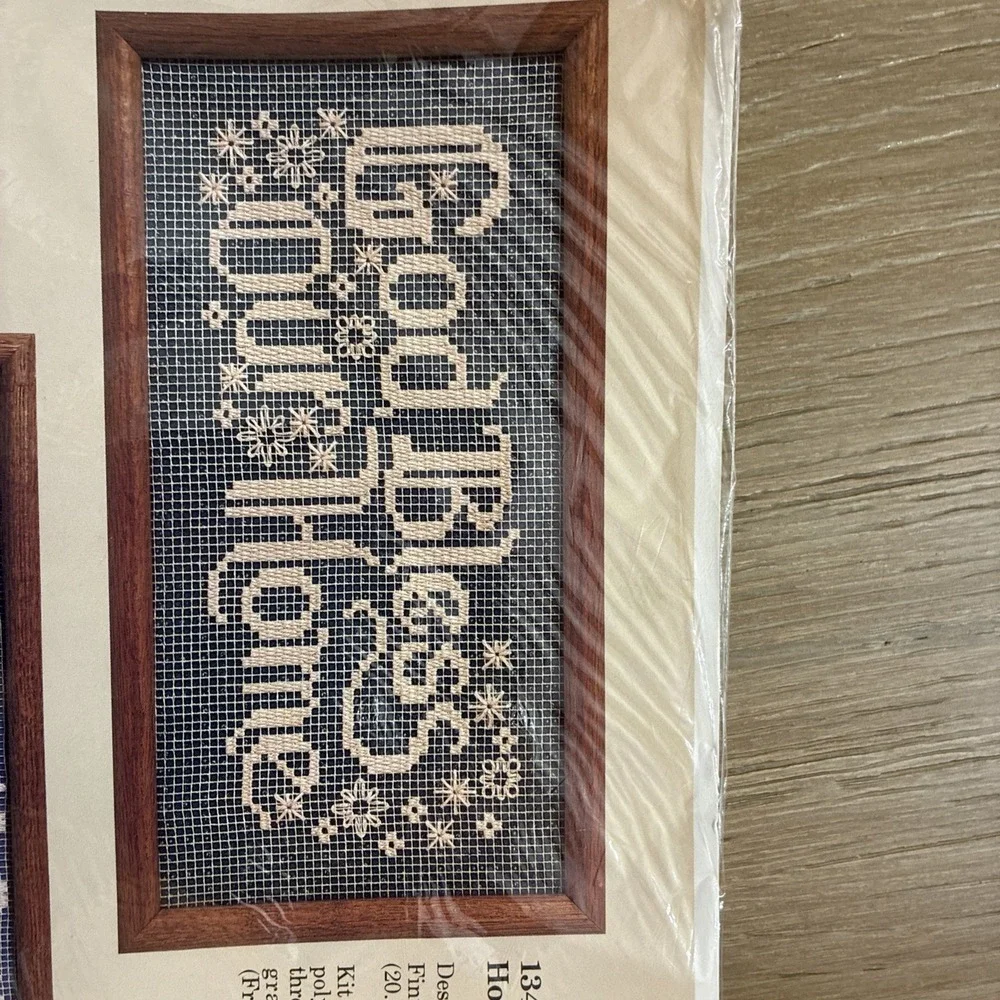 The Creative Circle Lot Of 3 Needlepoint Kits New Old Stock VTG 1989